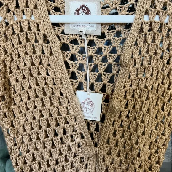 Chasing Unicorns Tan Mini Dress - Picture 3 of 3